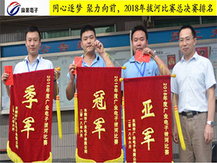 同心逐夢，聚力向前，廣業(yè)電子2018年度拔河比賽圓滿舉行